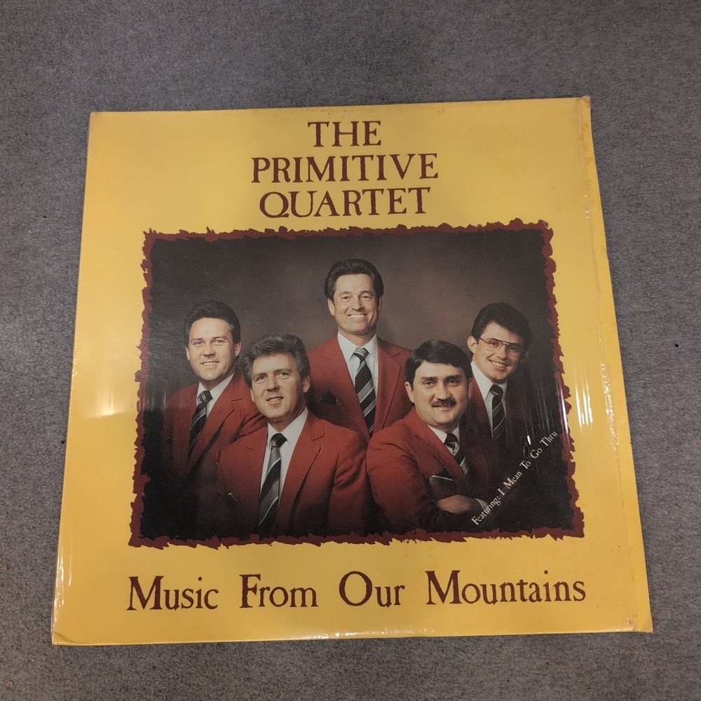 The Primitive Quartet Music From Our Mountains Vinyl LP Gospel 1986 NM-1790